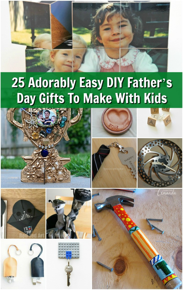 Father'S Day Gift Ideas To Make
 25 Adorably Easy DIY Father’s Day Gifts To Make With Your