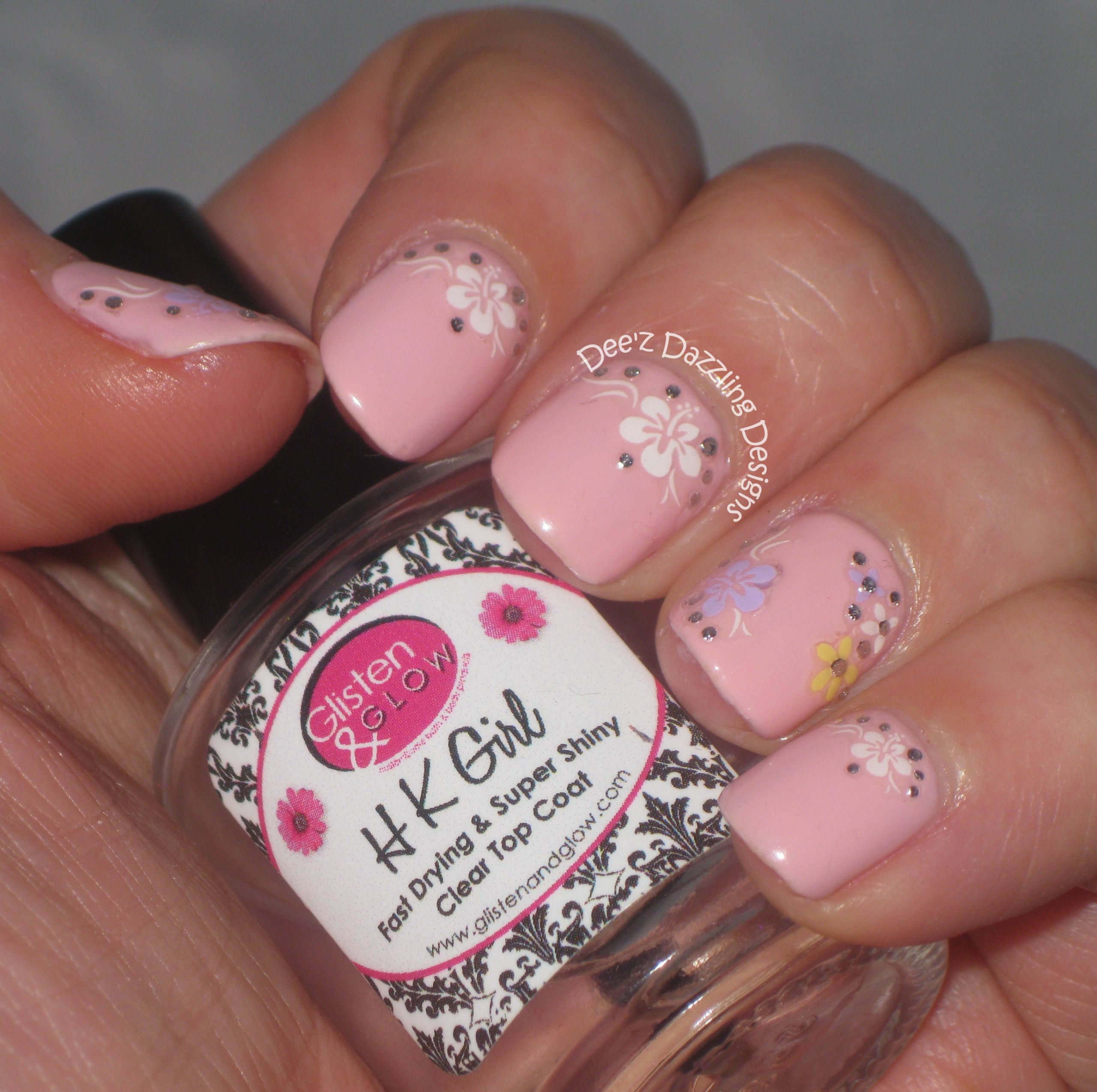 February Nail Designs
 February Nail Art Challenge Floral – Dee s Dabblings
