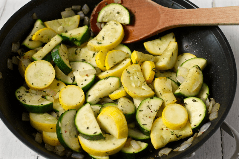 Fiber In Zucchini
 Zucchini and squash saute with thyme Family Food on the