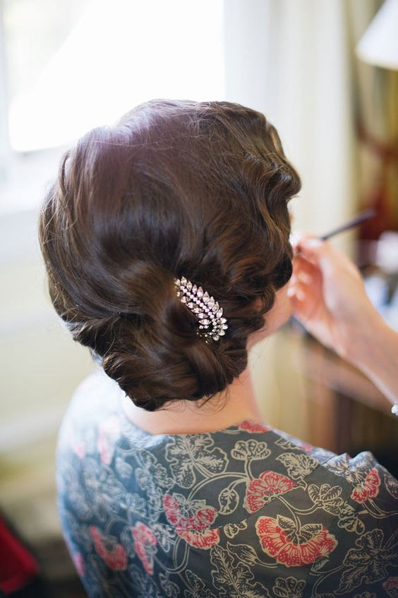 Finger Wave Wedding Hairstyles
 30 Glamorous Finger Wave Styles For Any Hair Length