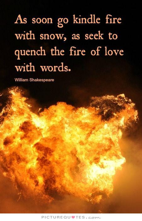Fire Love Quotes
 Quotes About Love And Fire QuotesGram