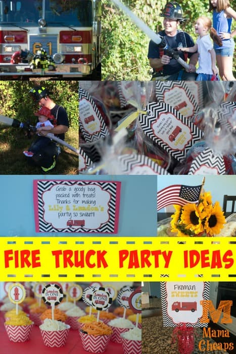 Fire Truck Birthday Party Supplies
 Fire Truck Birthday Party Ideas Mama CheapsMama Cheaps