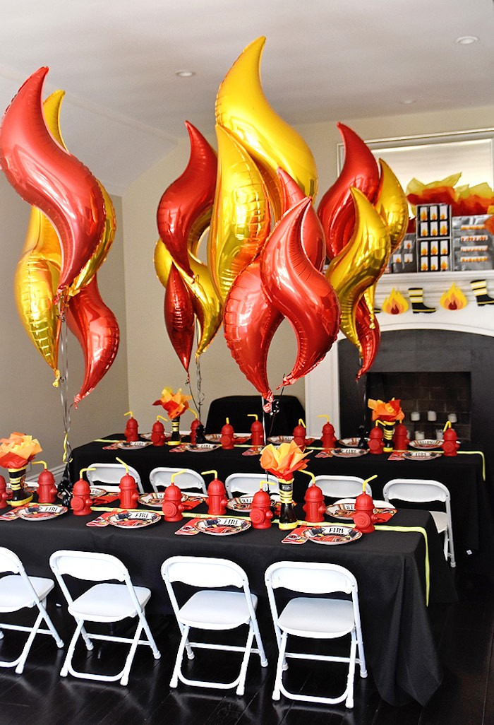 Fire Truck Birthday Party Supplies
 Kara s Party Ideas Firetruck Birthday Party