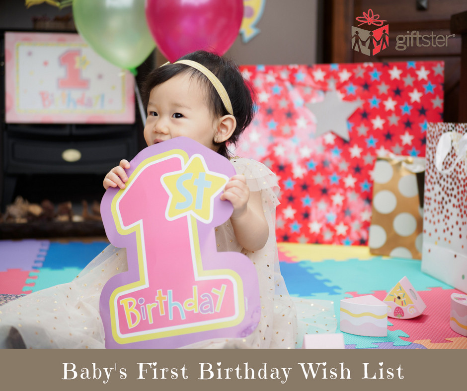 First Birthday Gift Ideas From Parents
 Baby s First Birthday Wish List