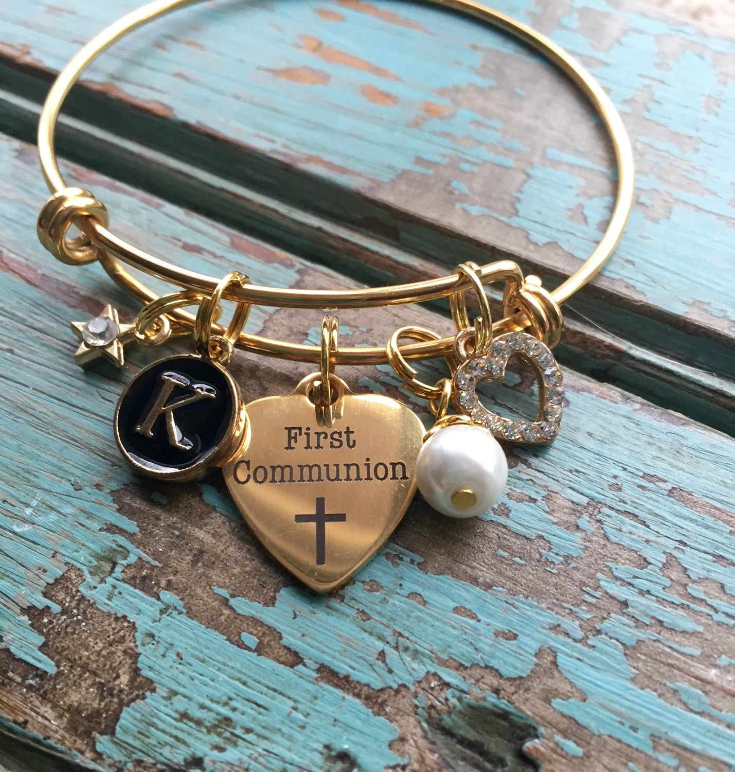 First Communion Gift Ideas For Girls
 FIRST Holy MUNION GIFT Baptism Gift Girls First