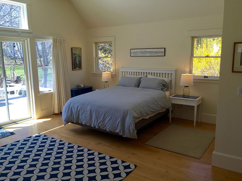 First Floor Master Bedroom
 Maine Vacation Rentals Village Rentals