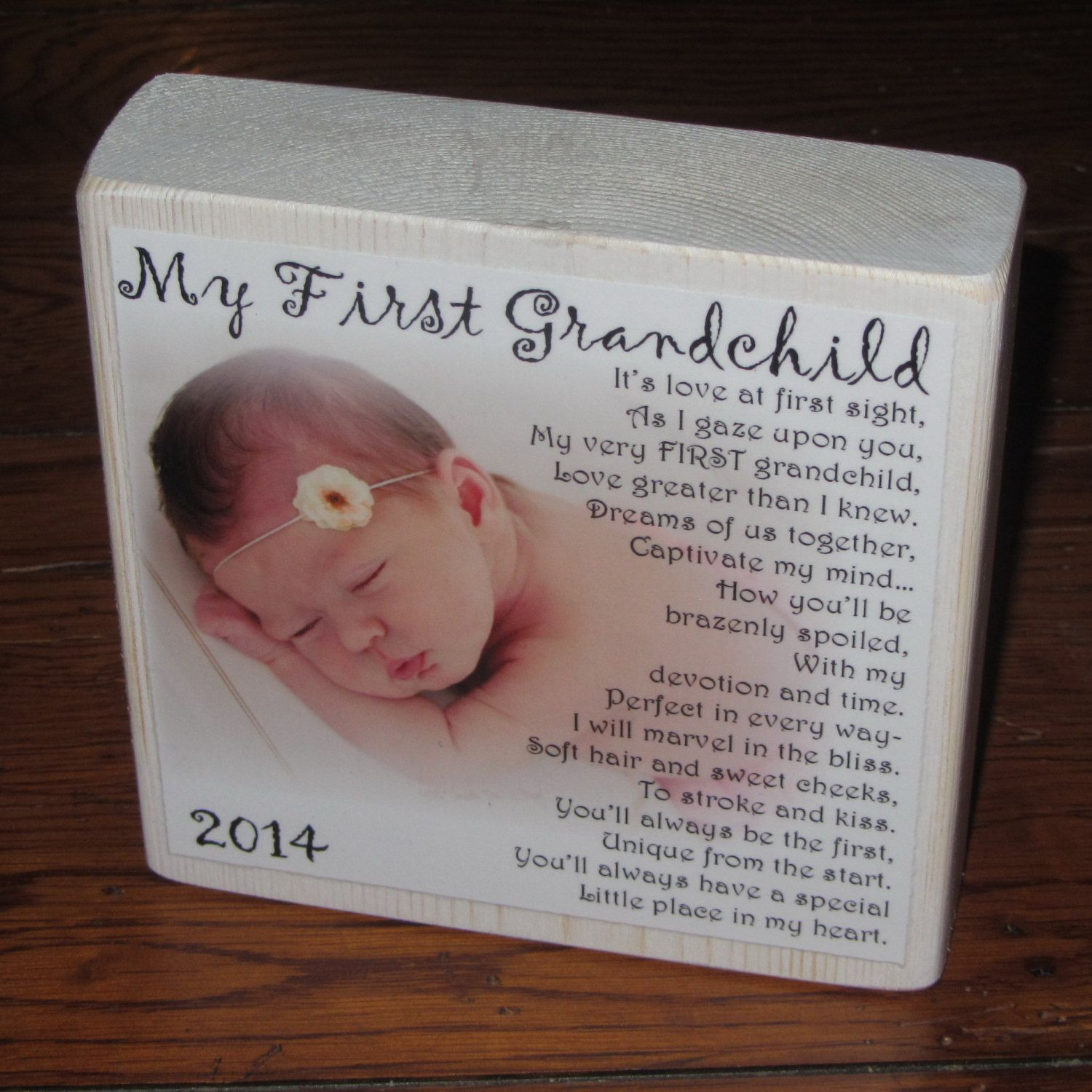 First Time Grandmother Gift Ideas
 First Grandchild Poem for GRANDMA PERSONALIZED r