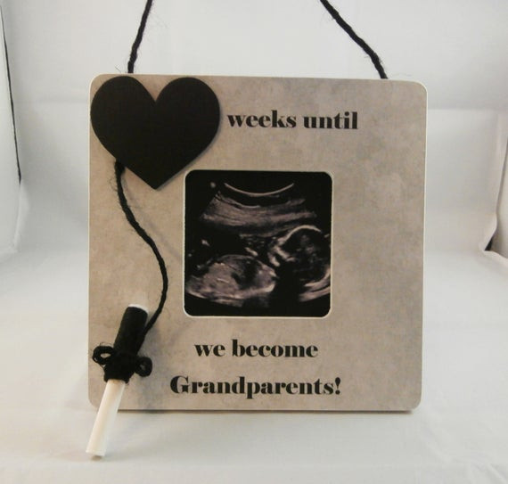 First Time Grandmother Gift Ideas
 Pregnancy reveal to Family New Grandparents First time