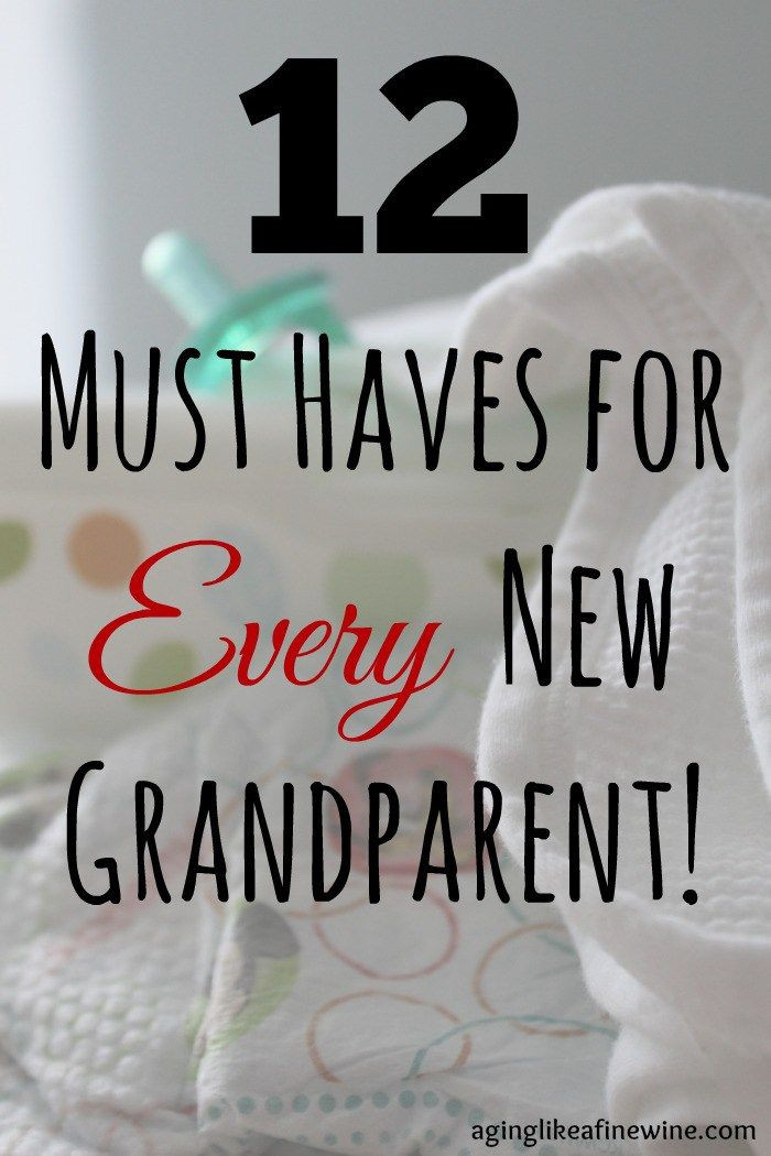 First Time Grandmother Gift Ideas
 12 Must Haves for Every New Grandparent