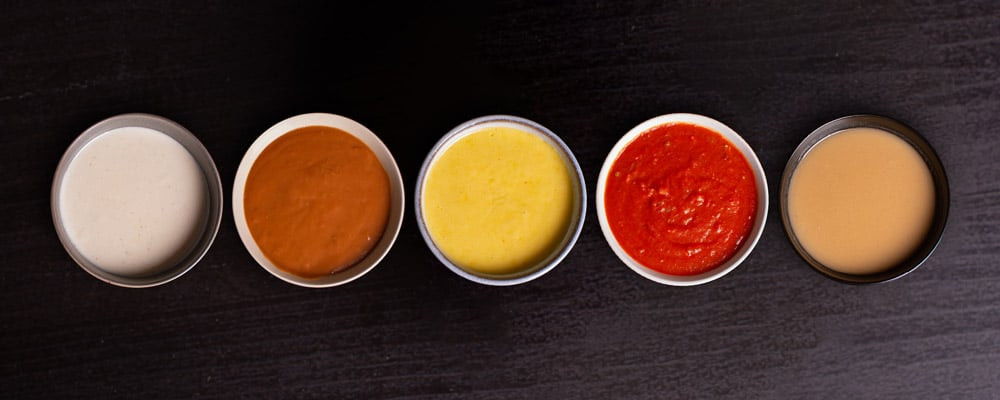 Five Mother Sauces
 The Five French Mother Sauces