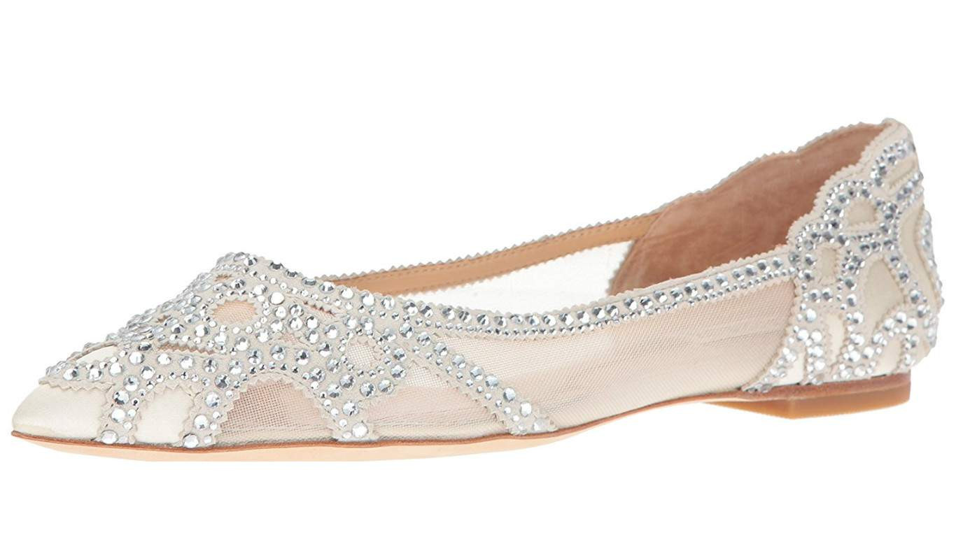 Flats Wedding Shoes
 Top 50 Best Bridal Shoes in 2018 for Every Bud & Style
