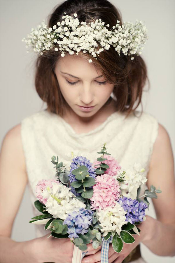 Flower Crown Wedding
 flower crowns – The English Wedding Blog