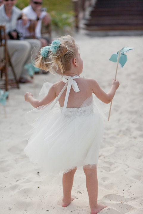 Flower Girl Dresses Beach Wedding
 Destination Wedding Beach Flower Girl Dress In Ivory