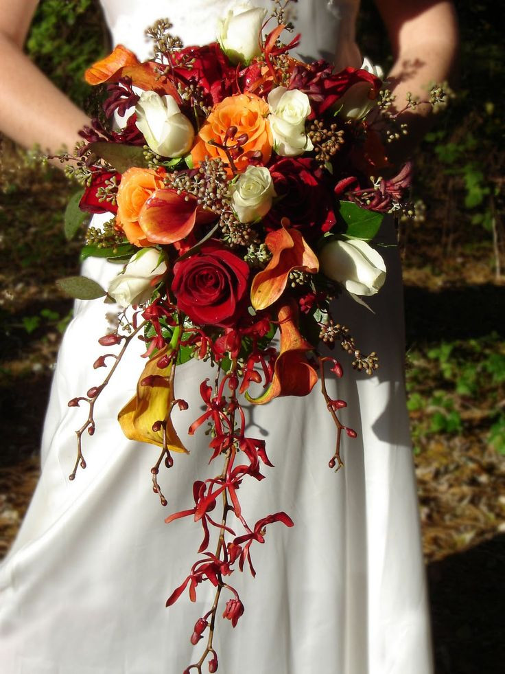 Flowers For Fall Weddings
 The colors are perfect for a spring or summer wedding and