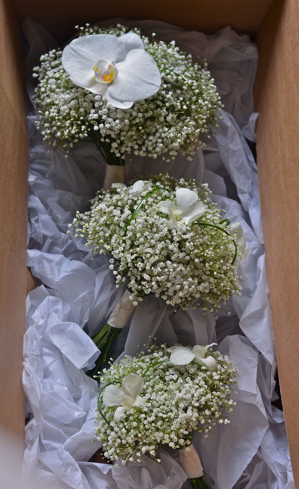Flowers For Wedding Bouquet
 Wedding Flowers Blog Sarah s Orchid and Gypsophila