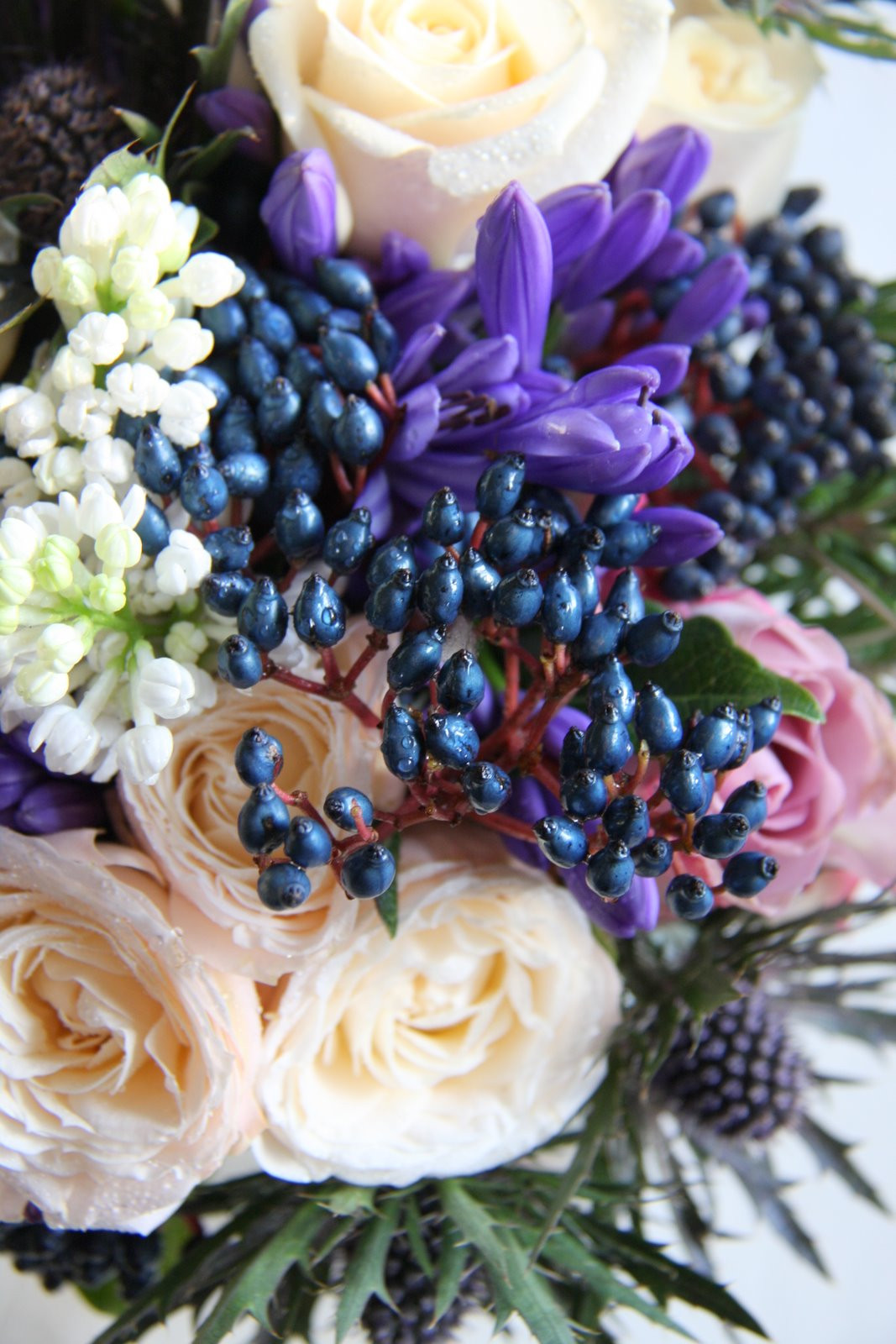 Flowers For Wedding Bouquet
 The Flower Magician Winter Wedding Bouquet to Tone With Blue