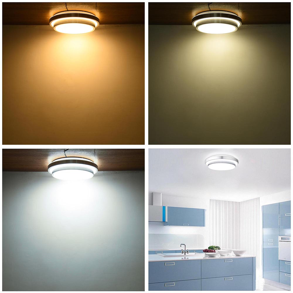 Flush Kitchen Lighting
 24W 36W 48W LED Ceiling Light Flush Mount Fixture Lamp