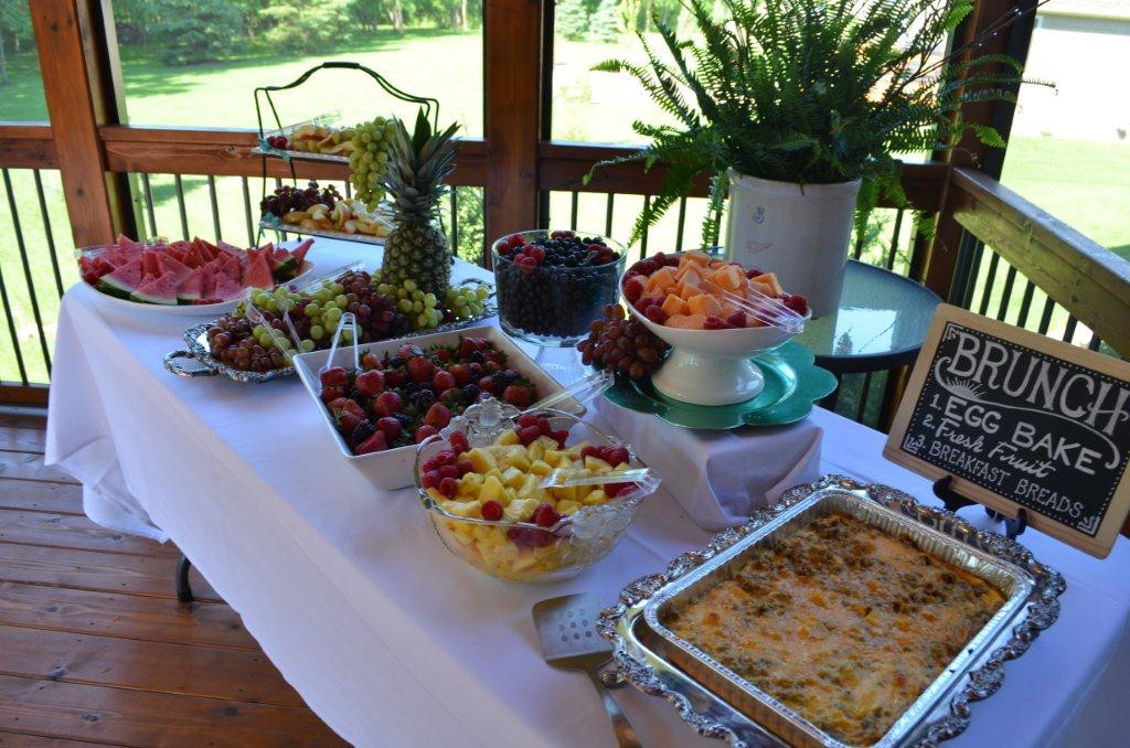 Food Ideas For Outside Graduation Party
 Backyard graduation party menu