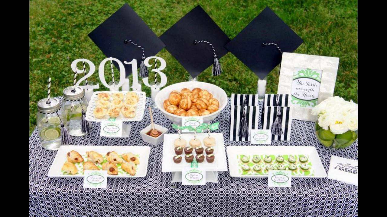 Food Ideas For Outside Graduation Party
 Outdoor graduation party themed decorating ideas