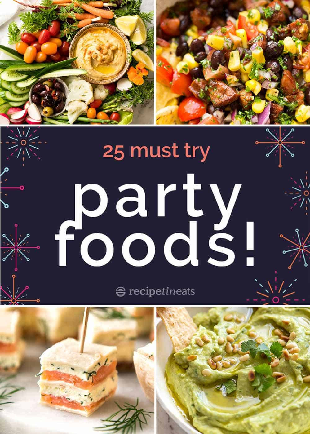 Food Ideas Party
 25 BEST Party Food Recipes