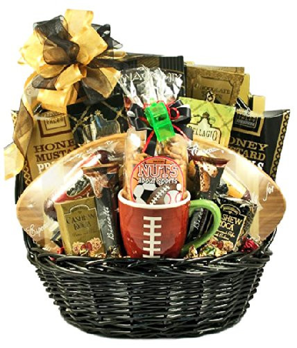 Football Gift Basket Ideas
 Gridiron Football Themed Snack Food Gift Basket