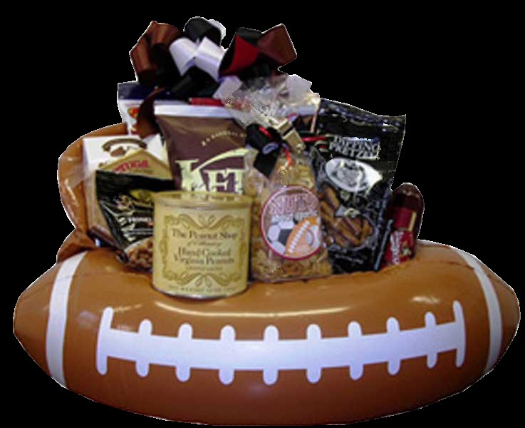 Football Gift Basket Ideas
 Football Gift Basket Watching the games this weekend