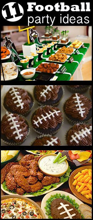 Football Party Food Ideas Pinterest
 Football Season DIY Party Ideas