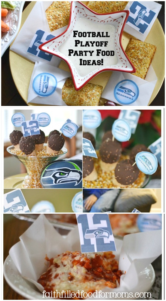 Football Party Food Ideas Pinterest
 Football Playoff Party Food Ideas • Faith Filled Food for