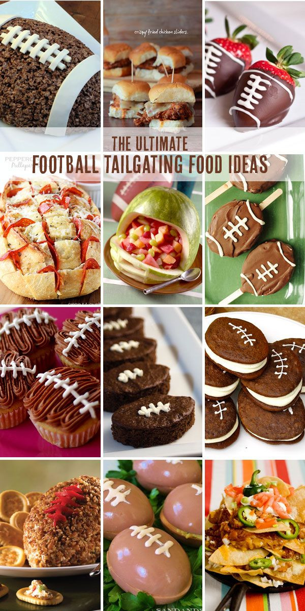 Football Party Food Ideas Pinterest
 Football Tailgating Food Ideas