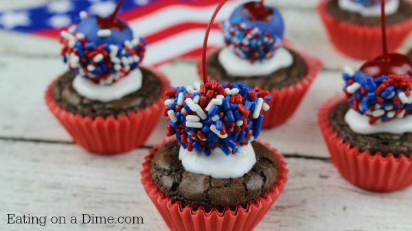 Fourth Of July Brownies
 4th of July Brownies Easy Bomb Brownie Bites Eating on