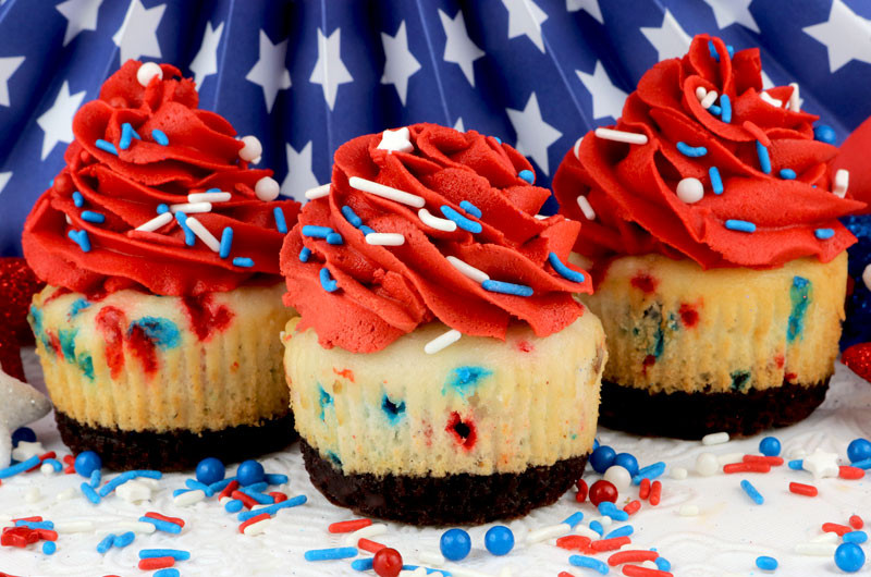 Fourth Of July Brownies
 Patriotic Brownie Cupcakes Two Sisters
