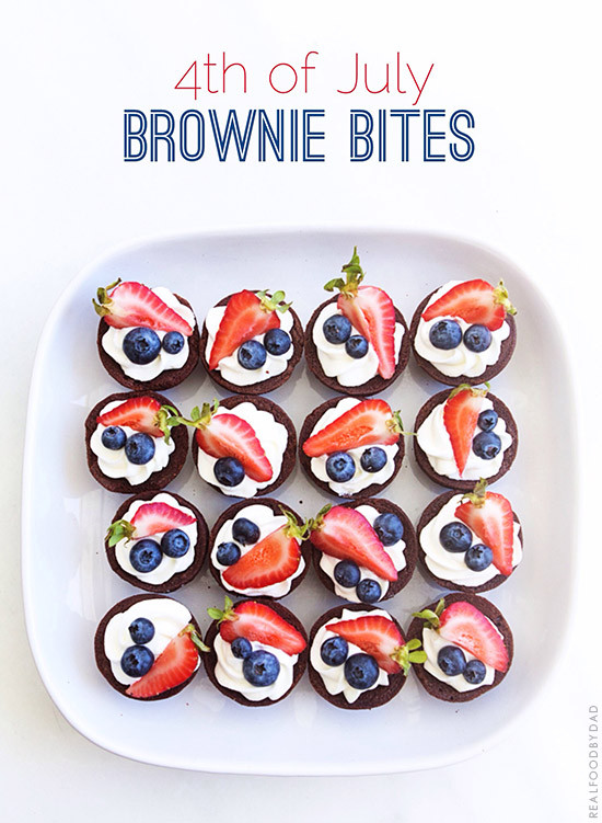 Fourth Of July Brownies
 4th of July Brownie Bites