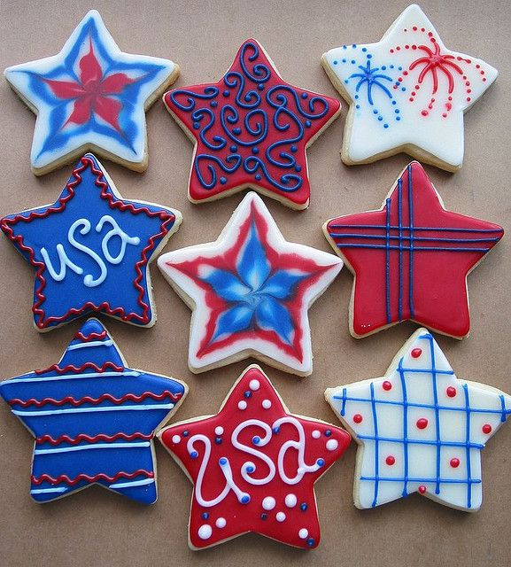 Fourth Of July Sugar Cookies
 4th of July in 2019