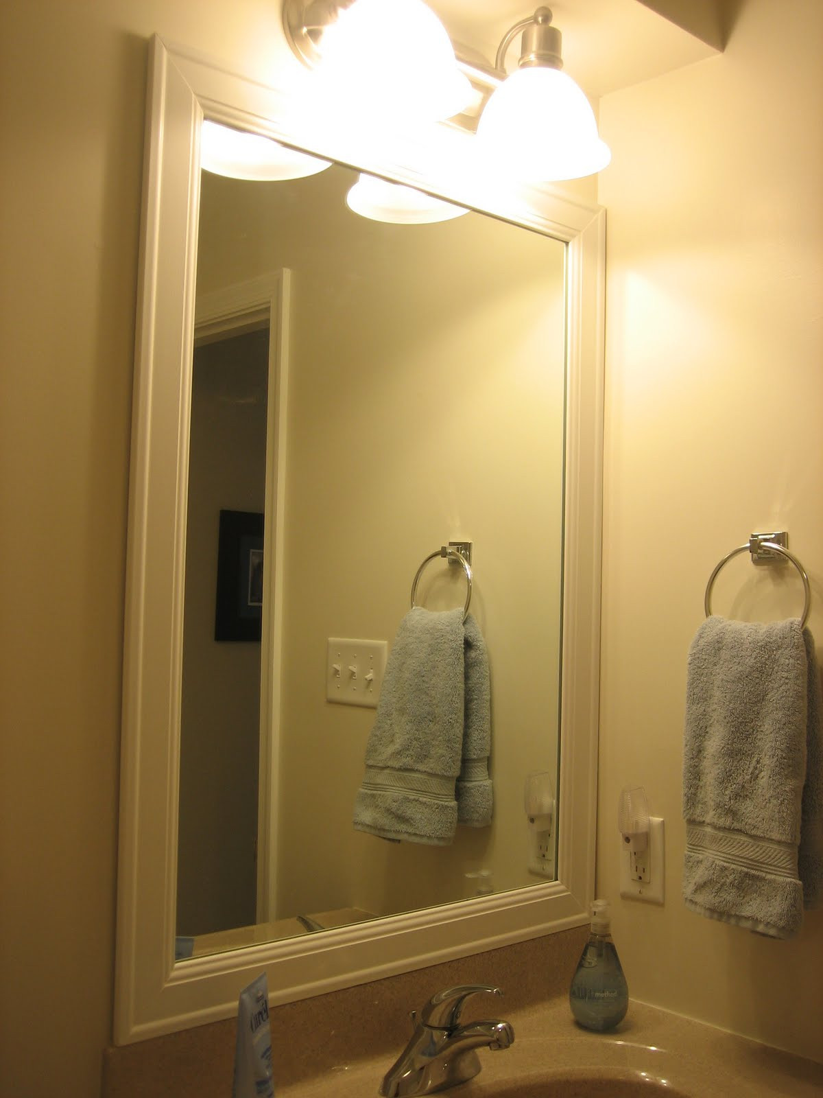 Framed Mirror In Bathroom
 Elizabeth & Co Framing Bathroom Mirrors