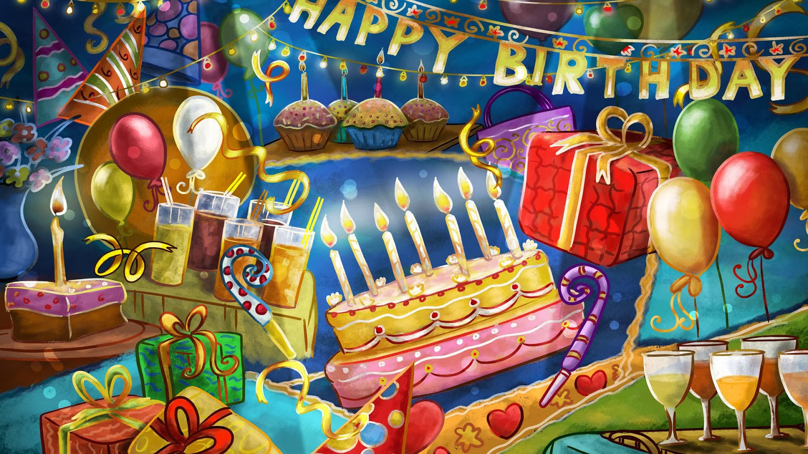 Free Download Birthday Wishes
 Lovable Happy Birthday Greetings free