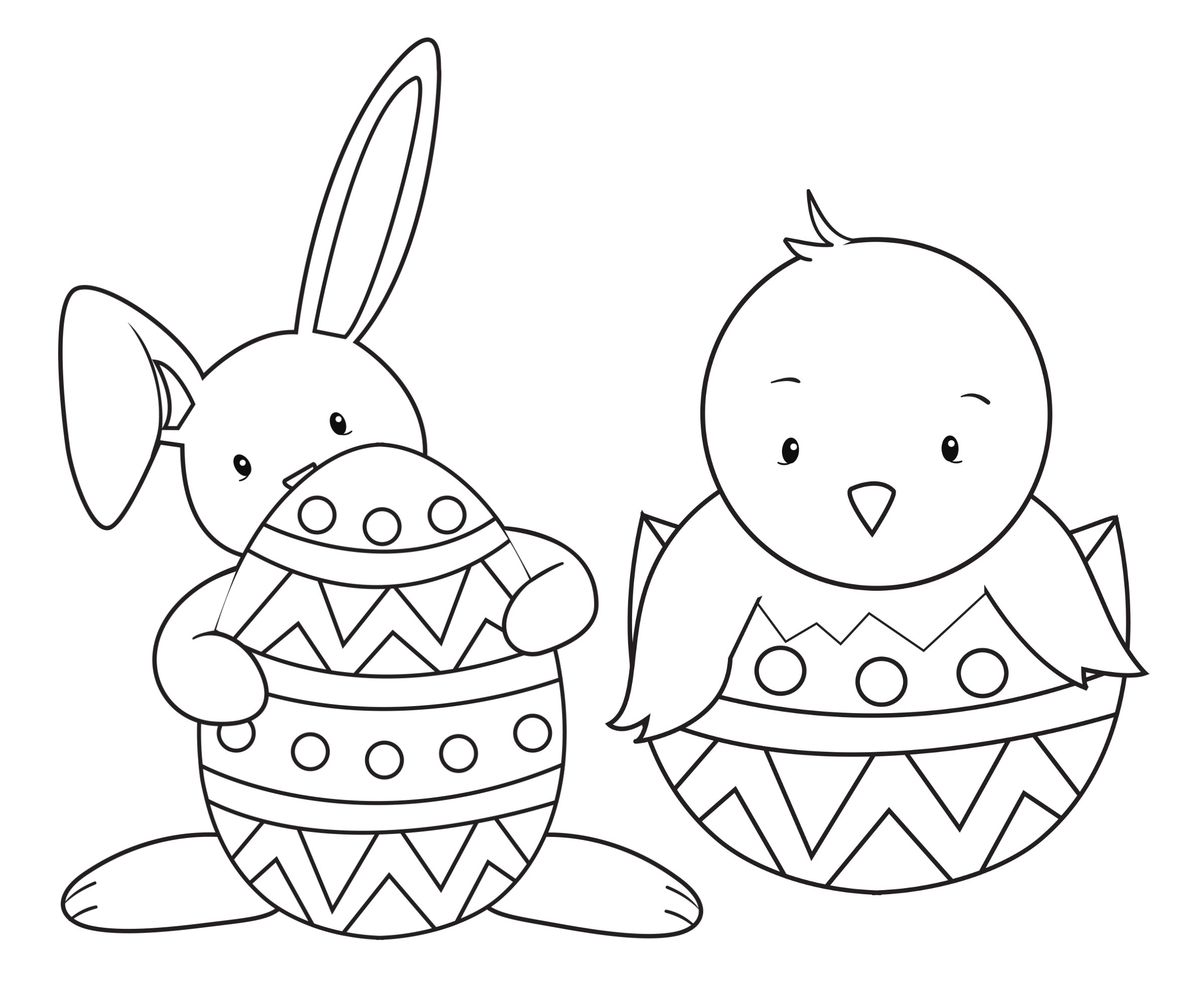 Free Easter Coloring Pages Printable
 Easter Coloring Pages for Kids Crazy Little Projects