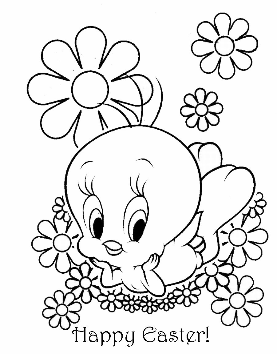 Free Easter Coloring Pages Printable
 EASTER COLOURING