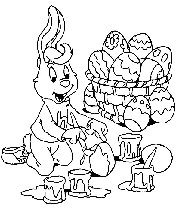 Free Easter Coloring Pages Printable
 Free Coloring Pages Printable Easter Coloring Pages