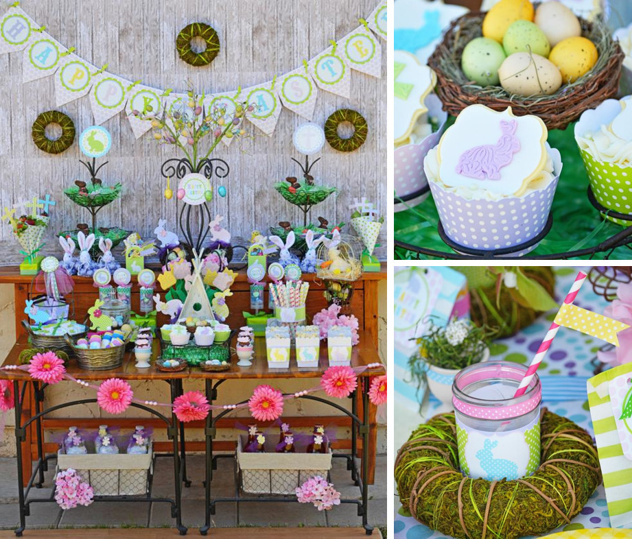 Free Easter Party Ideas
 Kara s Party Ideas Easter Dessert Buffet Party FREE
