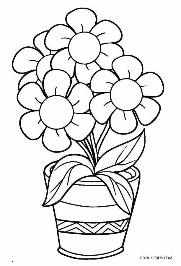 Free Flower Coloring Pages For Kids
 Free Printable Flower Coloring Pages For Kids Cool2bKids