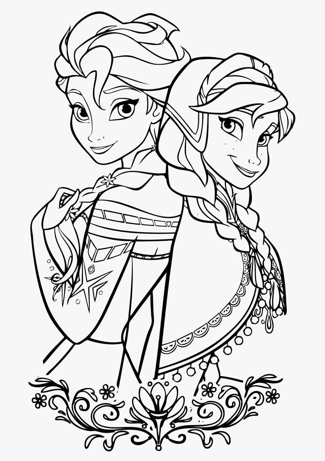 Free Frozen Printable Coloring Pages
 15 Beautiful Disney Frozen Coloring Pages Free Instant