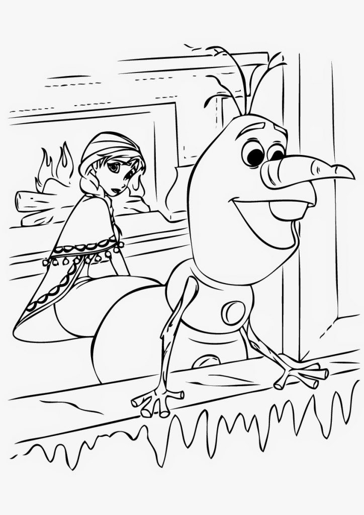 Free Frozen Printable Coloring Pages
 Frozens Olaf Coloring Pages Best Coloring Pages For Kids