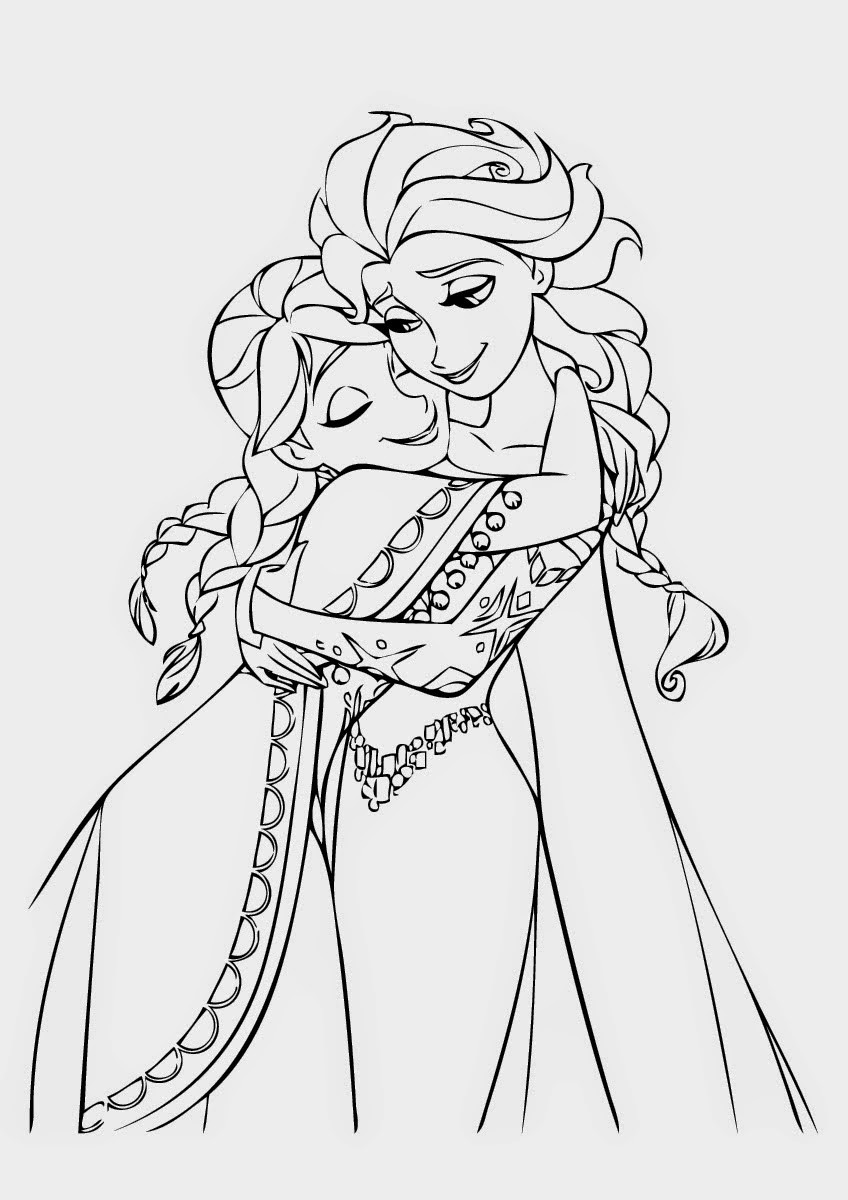 Free Frozen Printable Coloring Pages
 PRINCESS COLORING PAGES