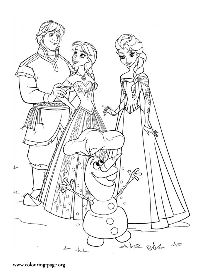 Free Frozen Printable Coloring Pages
 Coloring pages on Pinterest