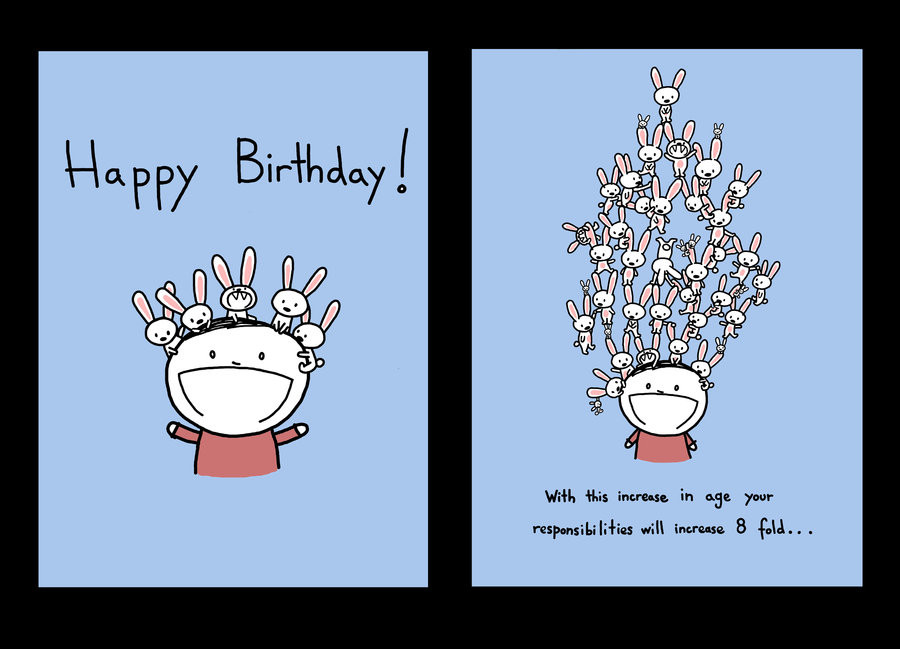 Free Funny Birthday Cards For Facebook
 Bunny birthday ♥ on Pinterest