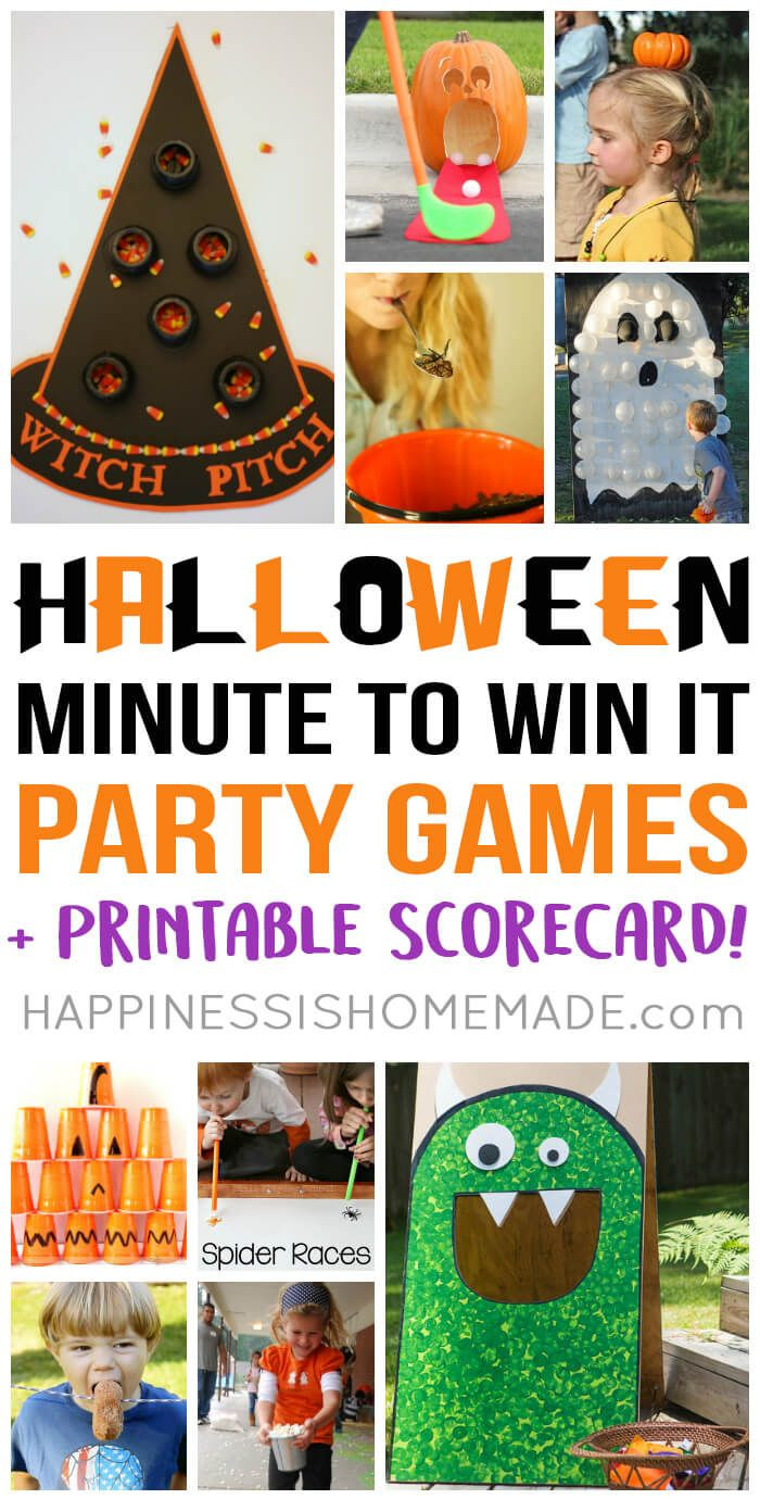 Free Halloween Party Game Ideas
 Halloween Minute to Win It Party Games Host the best