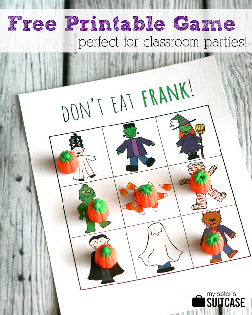 Free Halloween Party Game Ideas
 20 Halloween Ideas & Printables for Class Parties My