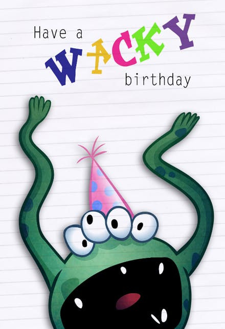 Free Printable Birthday Cards For Kids
 Birthday Cards For Kids Free