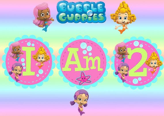 Free Printable Bubble Guppies Birthday Invitations
 Bubble Guppies Party Printables Free
