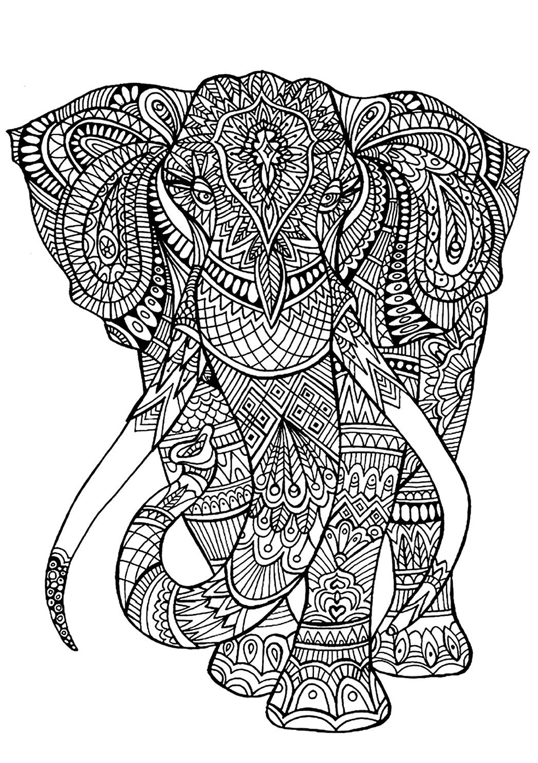 Free Printable Coloring Pages Adult
 like this one intended for adults to color can